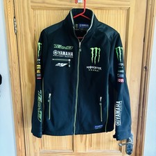 YAMAHA FACTORY RACING TECH3 MONSTER ENERGY ZIP JACKET SOFTSHELL CLINTON Small S