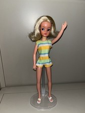 Sindy Pretty Pose Rare Vintage Doll Blonde Hair Blue Eyes