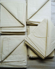 Unused XL French linen metis