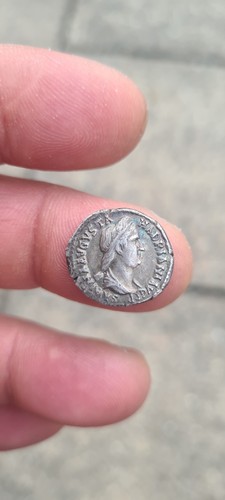 Sabina roman denarius coin - roman,