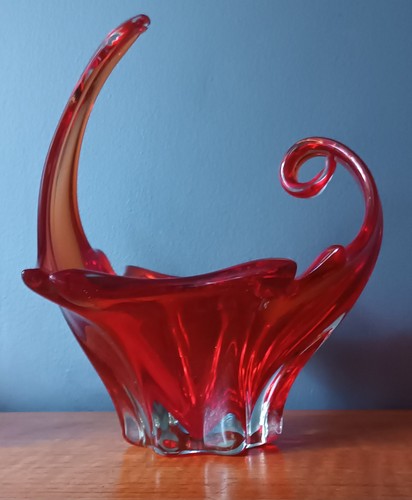 Vintage mcm red murano - mcm,