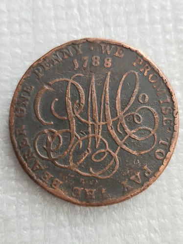 Rare find 1788 1 2 - uk,, 1/2