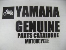 YAMAHA PARTS MANUAL REPRINT 2000 TW200M / TW200MC