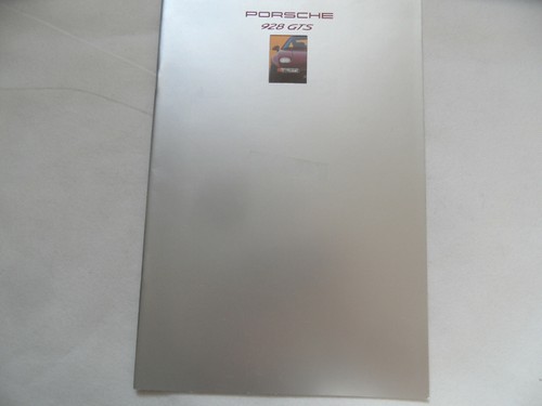 Brochure porsche - brochure, 928