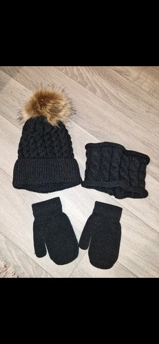 Kids hat scarf and - scarf, gloves