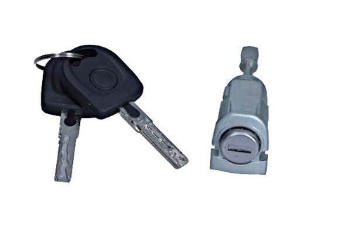 Left door lock cylinder fits - left,