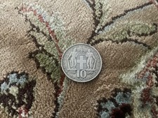 1968 KINGDOM OF GREECE 10 OLD