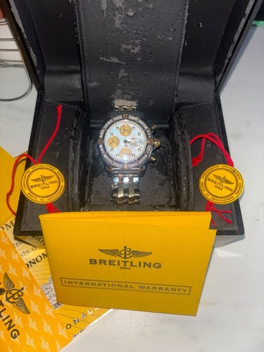 Breitling chrono cockpit - chrono,