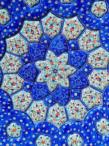 Large blue islamic - large,