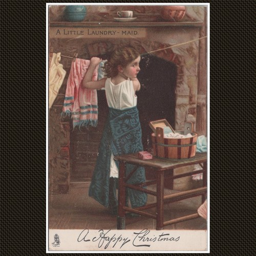 Raphael tuck christmas laundry - raphael,