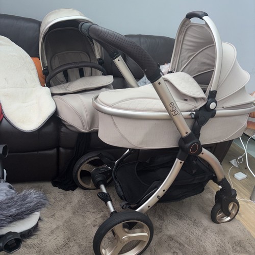 Babystyle egg feather pram - egg,