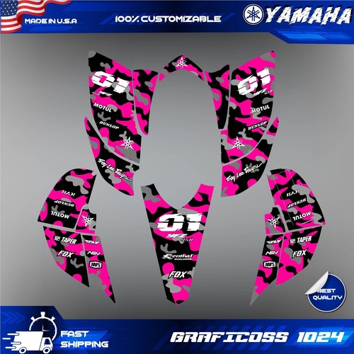 Yamaha yfz 450 graphics - yamaha, kit