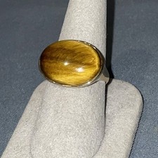 9ct Tiger's Eye Signet ring