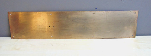 Door kick plate plates - door, vintage