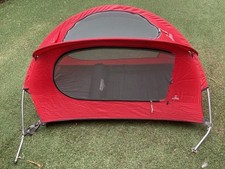 NOMAD Childs Compact Travel Bed / Cot / Play / Beach/Camping Tent Red