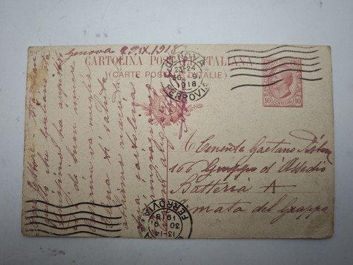 Postcard 1918 great war wwi - postcard,