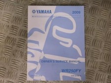 YAMAHA YZ 250 FY 2009 OWNERS MANUAL / MOTOCROSS X / DIRT / RACE / BIKE 