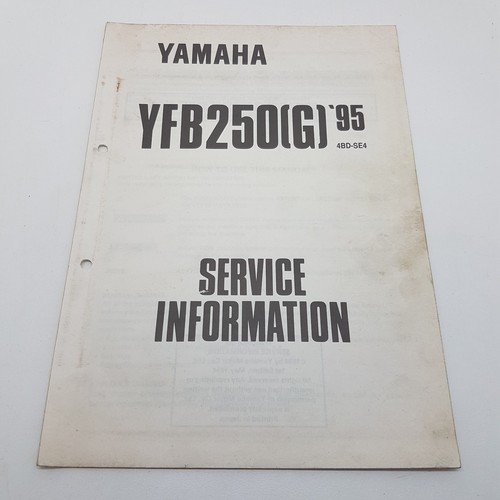 Yamaha quad bike atv yfb250 - yamaha,