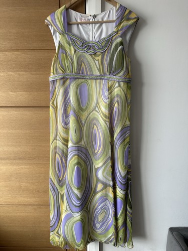 Libra 100 silk dress 14 - 100%,
