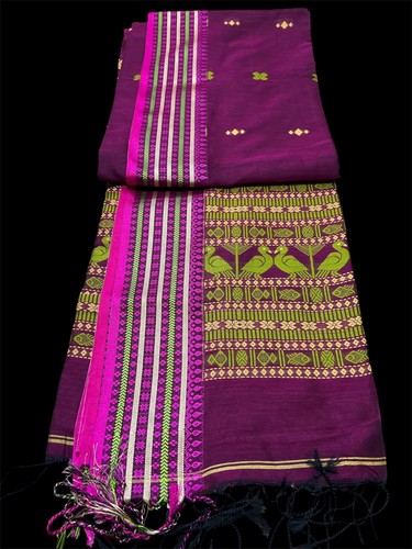 Elegant handloom saree with - handloom,