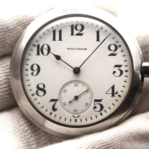 Rare waltham open face - open,