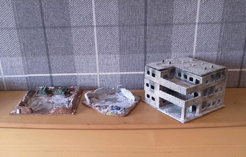 Ruined city table top game - ruined,