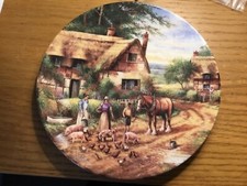 Horses Plate-“Feeding time” Wedgwood Ltd. Edition 8th in “country days”
