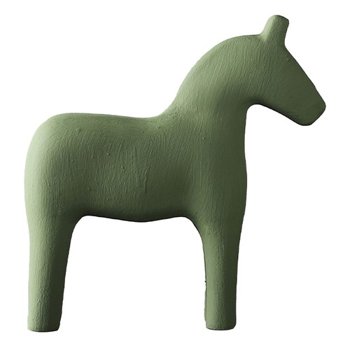 Wooden horse figurine hand - wooden,