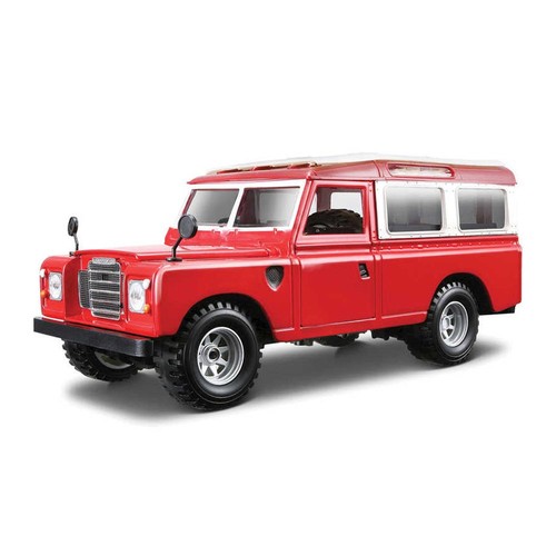 Bburago land rover red - 1:24,