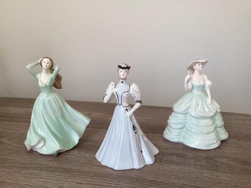 Lovely coalport figurines - 3,