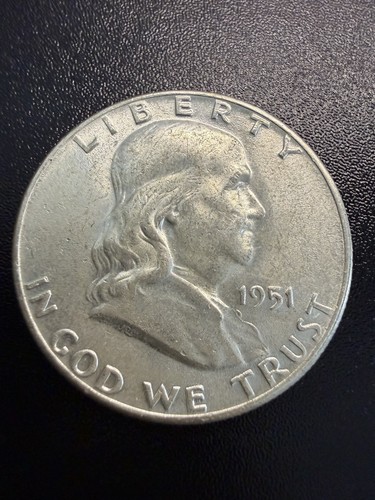 1951 liberty half dollar - liberty,