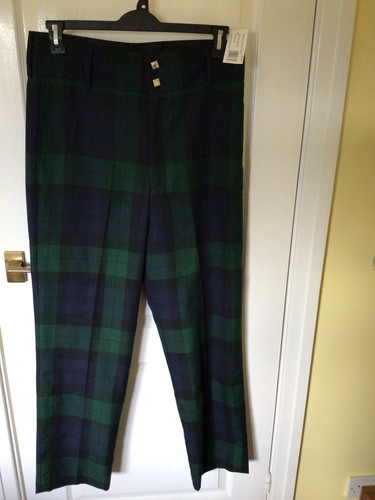 Mens black watch tartan - black,