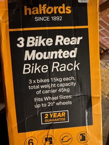 Halfords bike rear - bike,