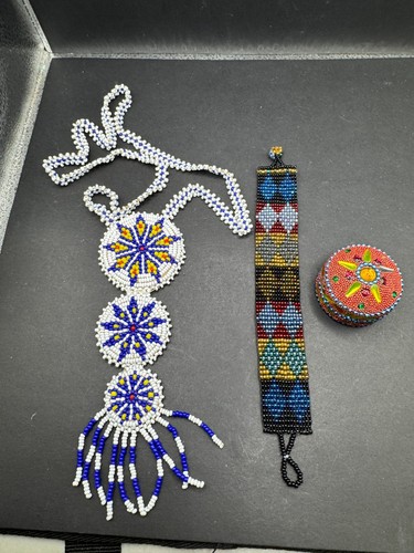 Native american seed bead - native,