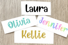 Personalised Vinyl Name