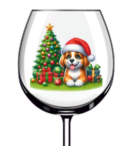 12x colourful christmas funny - 12x,
