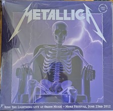 Metallica Ride the Lightening Live at Orion Music Lp