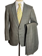 Vintage Magee Green Tweed Suit