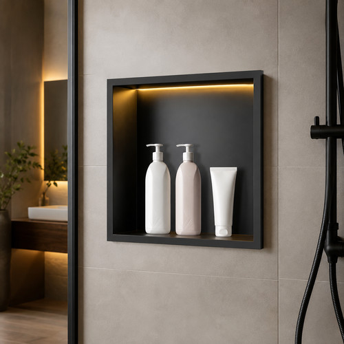 Ftl shower niche with - with, led