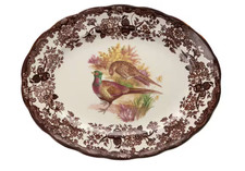 * Royal Worcester Group - Palissy Game Series - Serving Platter (12') Pheasant *