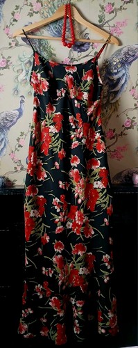 Vintage black red dusky pink - vintage,