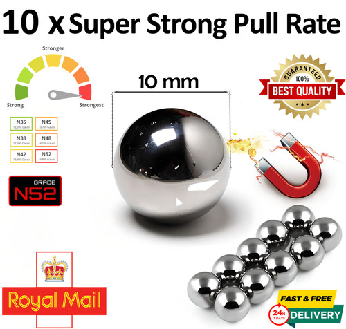 10x sphere magnets - 10x,