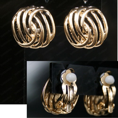 Clip small 6cm gold - clip, on