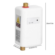White Mini Tankless Hot Water