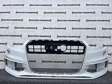 AUDI S6 A6 S-LINE C7 SALOON ESTATE 2012-2014 FRONT BUMPER 4 PDC GENUINE [A834]
