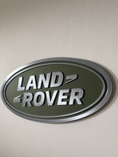 Land Rover Logo 3D Printed
