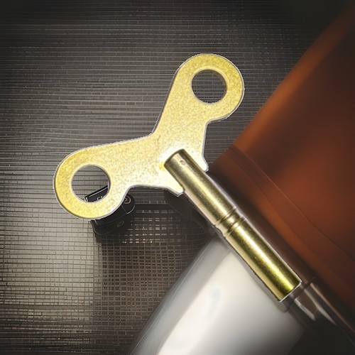 New key for wind clock - key, with