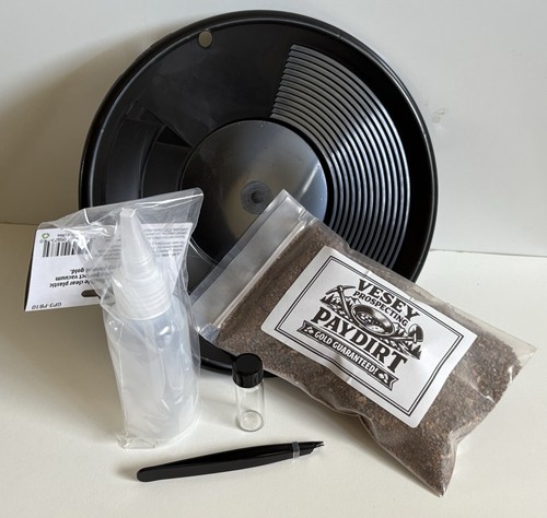 Gold panning kit real - panning,
