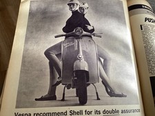 VESPA 150 SPORTIQUE SHELL TWO