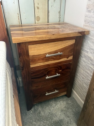 Indian jali rosewood drawer - jali,